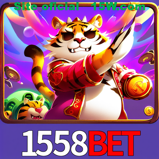 Imagem promocional da 1558Bet mostrando a plataforma e suas vantagens